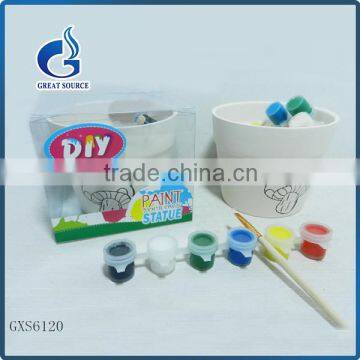 paint your own flower pots Diy ceramic paint sets