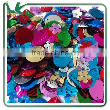 high quality loose round sequin for retail/sequins paillettes