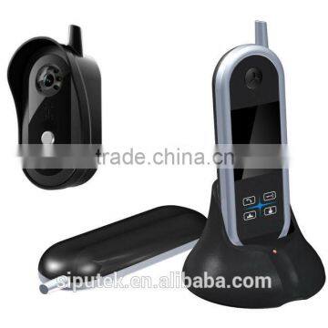 2.4inch 4 Wired 300m Transmission Distance Without Blcok Wireless Intercom Wireless Doorbell Home Protection Video Door Receiver