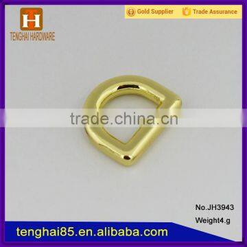 China supplier metal hardware mini size d ring