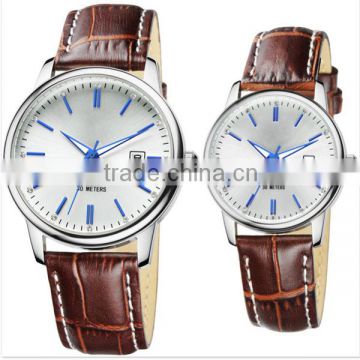 2015 yangbin vogue leather couples wrist watch