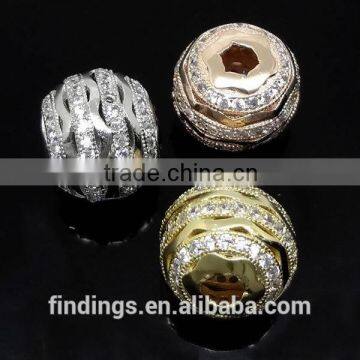 SJ3132 high quality cz round ball jewelry, cz silver jewelry