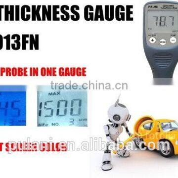 Auto Recognize F&NF Probe Car Paint Coating Thickness Test Tool