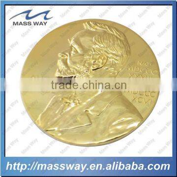 Promotional Zinc Alloy Gold Award Sport 3d Metal Commemorate Coin photo-2