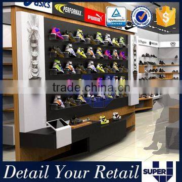 2016 Famous Brand Shop Durable Wall Mounted Shoe Display Rack photo-5