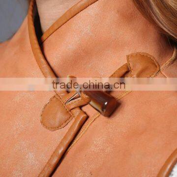 Women Real Leather Fur Vest / Lamb Fur Vest For Lady photo-3