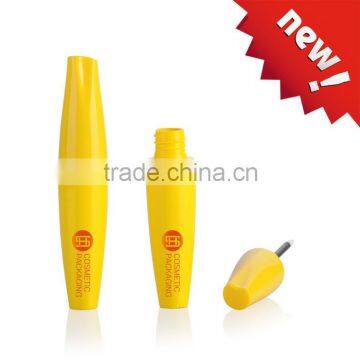 2016 New style empty yellow liquid eyeliner packaging