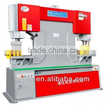 Hydraulic punching machine, punch machine