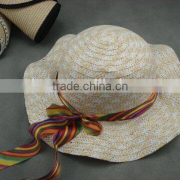 Professional manufacturer best quality children paper grass material straw hats