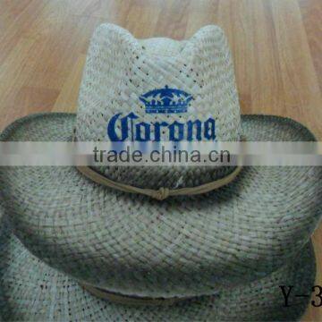 cowboy hat, straw hat