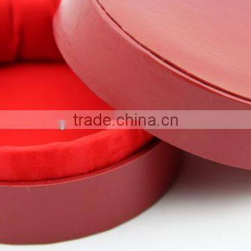 Elegant red jewelry box,red ring box,red earring box