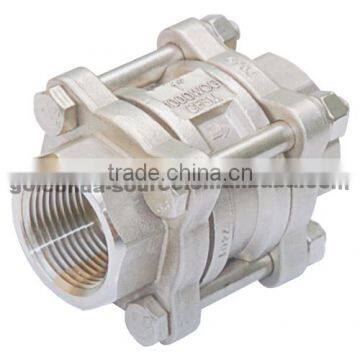 3 PC SPRING S.S. CHERK VALVE (GS-7101A)