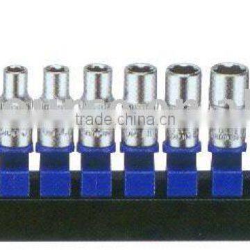 12 PCS 1/4" DR. SOCKET SET (GS-4202R)