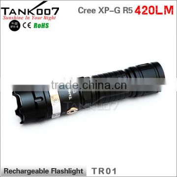 rechargeable flashlight TANK007 TR01