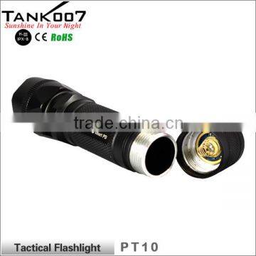 Bright Tactical Led Torch Flashlight Waterproof and Powerful 500 Lumen 280m Distance and 5 Modes Torch PT10