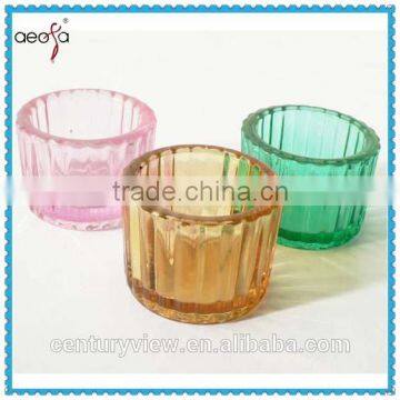 small votive cheap crystal glass candle holder