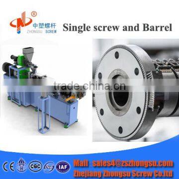 single extruder screw head / extrusion screw for plastic machine
