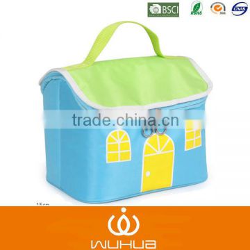 fashion cute house pattern Baby Milk Bottle Bag cooler bag drink bag