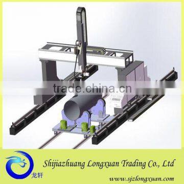 Gantry Cutting Robot for Intersecting Lines