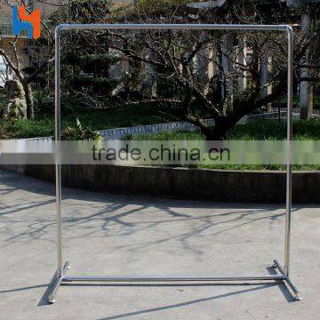 Huohua Department Stores Stainless Steel Wall Clothes Rack photo-3