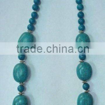 Fashion Jewelry necklace,Handmade necklace,Fashion necklace ,Beads Necklace with turquoise