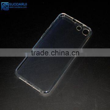 Silicon Clear TPU cover For Alcatel one touch X1 7053D transparent case