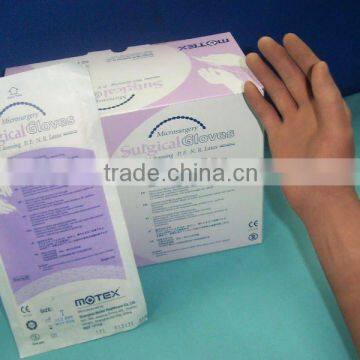 Microsurgery Latex Surgical Gloves(CE&FDA)