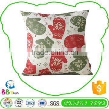 Most Popular Low Price Funny Silk Screen Gloves Pillow