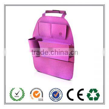 China express handmade Multi-function felt car back hanging organizer