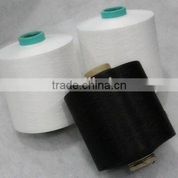 300D/96F SD BLACK HIM 100% polyester yarn dty