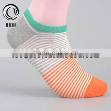 Gray Thin Strip Cool Socks Crazy Custom Thermal Heated Socks