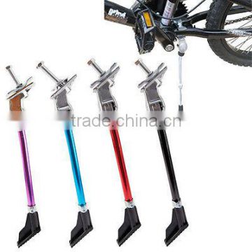 Adjustable Aluminum Bicycle FOOT KICK cycling Truck Racks Stand Parking