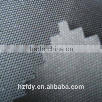 1680D PVC\PU coated plain weave polyester fabric