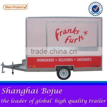 European Quality, Chinese Price Fv-40 Mobile Food Van Bicycle for Food Sale Food Vending Trailer for Sale photo-4