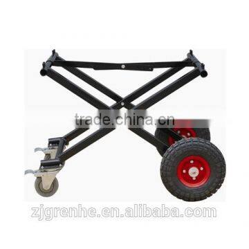 2wheels with brake Steel trolley,hosptal used for sale