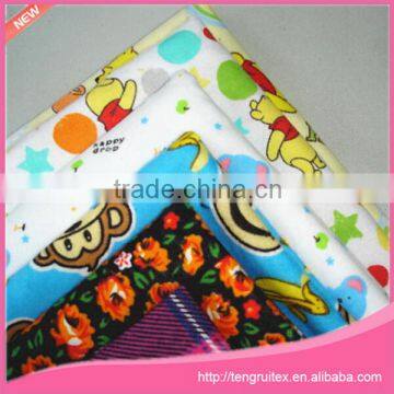 flannel fabric for kids blanket animal printed design