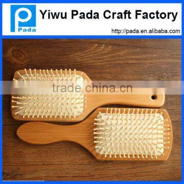 paddle cushion hair brush,massage hair brush,professional wooden hair brush