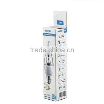 TIWIN 4W 3000K Glass E14 Candle LED Light With CE ROHS TUV GS photo-5