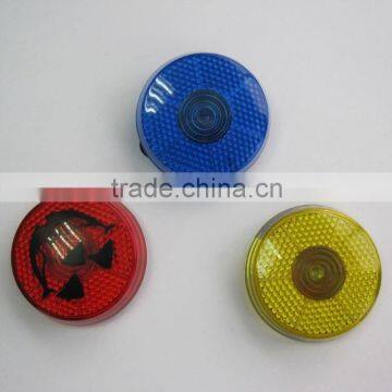 plastic flash circular led light