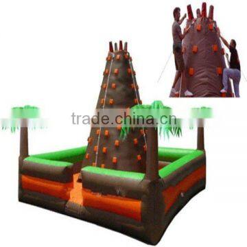 shining style inflatable climbing wall