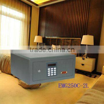 Laser Cutting Electronic Hotel Safe with Motor (EMG250C-2L)