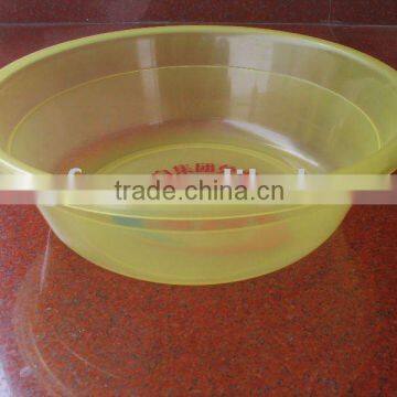 promotion transparent basin with customized LOGO