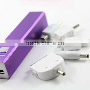 fashion 2800mah power bank with OEM logo & color for Iphone/htc smartphones