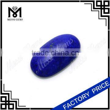 oval cabochon bead for jewelry natural precious Lapis lazuli