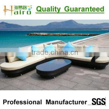 Best Sale Poly Rattan Sofa Bed Cast Iron Garden Furniture photo-3