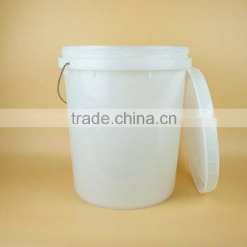 30L Screw Lid Plastic Bucket With Metal Handle, Plastic Pail for Food photo-3
