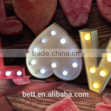 marquee letter lights WPC material letter light