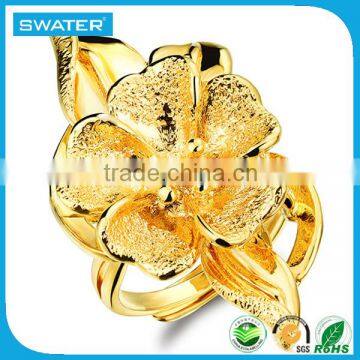 Sale 2016 Women 18K Gold Design Rosary Ring