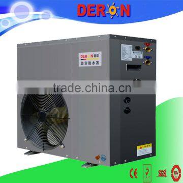Deron heat source mini heat pump with circulation pump grundfos or wilo, wall mounted type
