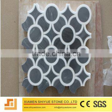 Beautiful patterns water jet mosaic tile